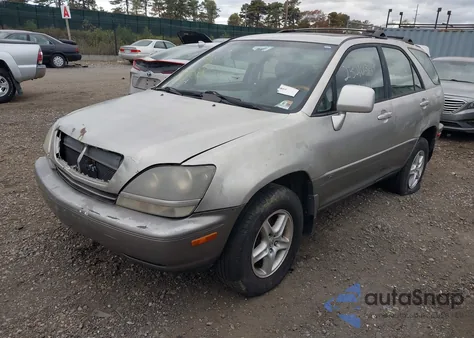 2001 Lexus Rx 300 из США, поврежденный, VIN JTJHF10U110175446